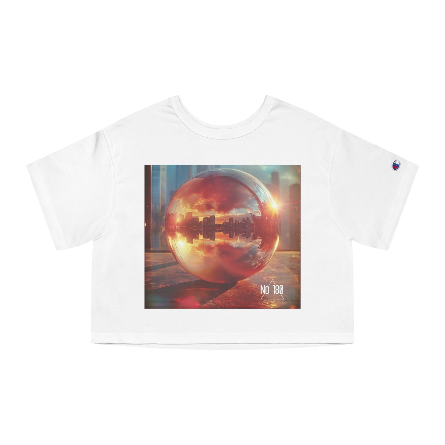 Echoes in the Crystal Crop Tee