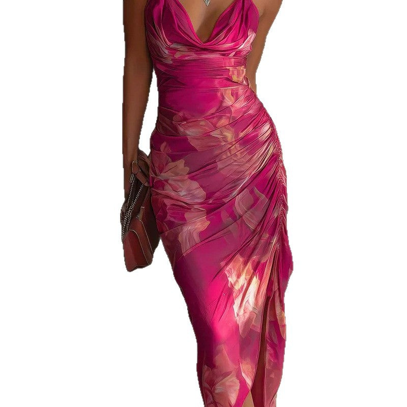 Scarlet Mirage Maxi Dress