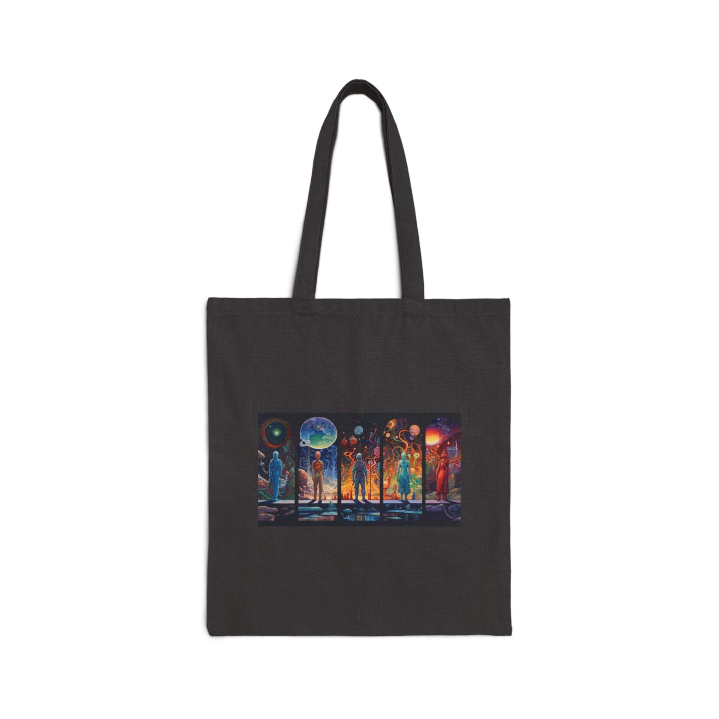Neptune's Embrace Cotton Canvas Tote Bag