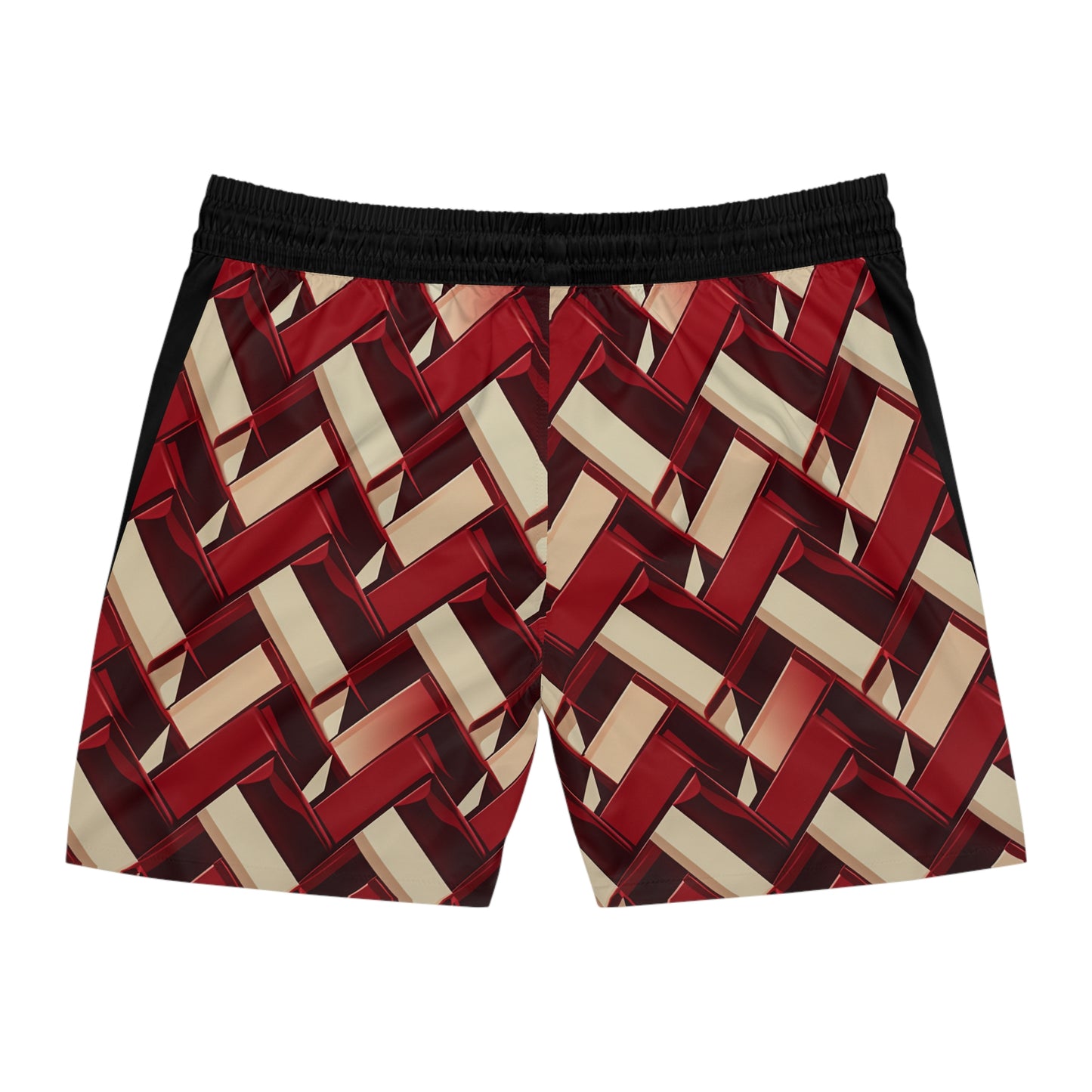 Velvet Geometry Swim Shorts