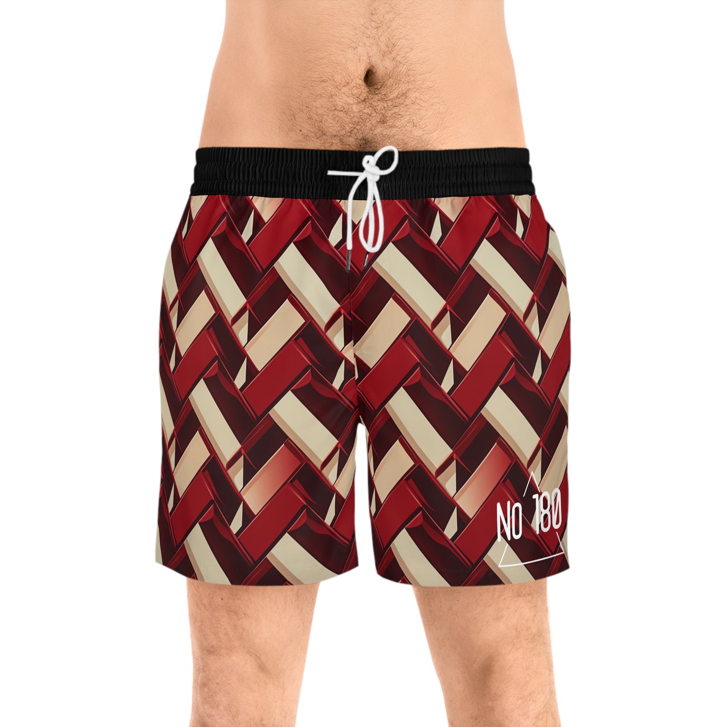 Velvet Geometry Swim Shorts