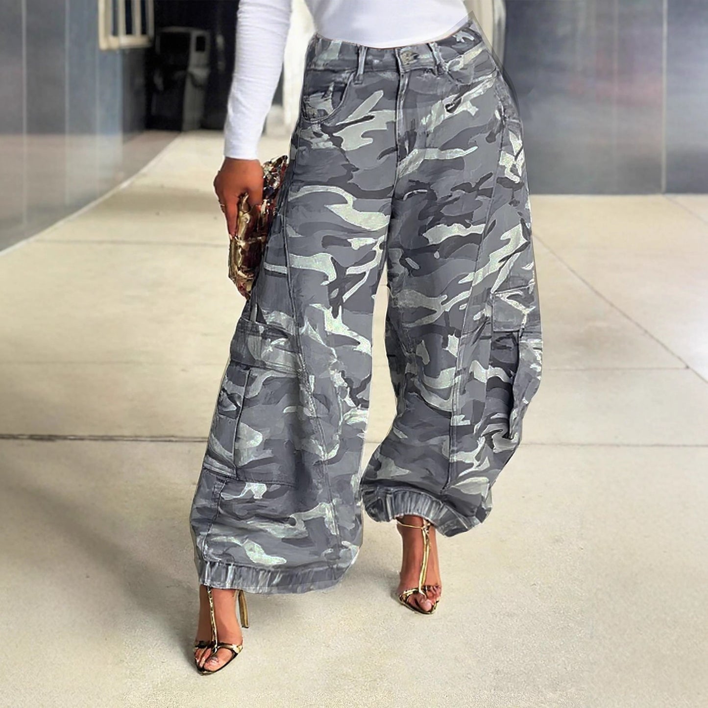 Terrain Split Cargo Jeans