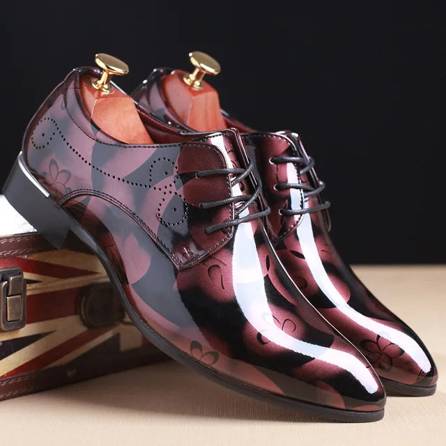 Regent Floral Oxford Shoes
