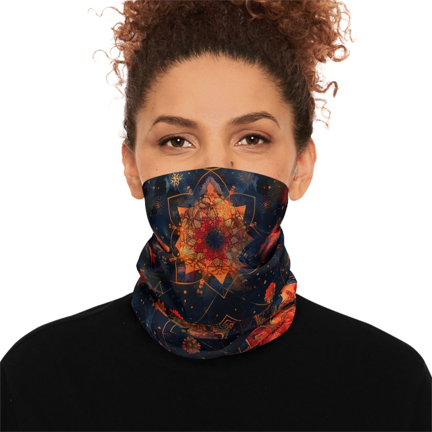 Mandala Inferno Neck Gaiter
