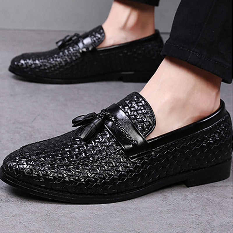 Harbor Plaid Tassel Loafers