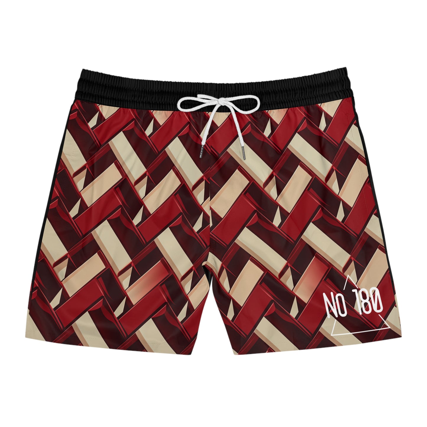 Velvet Geometry Swim Shorts
