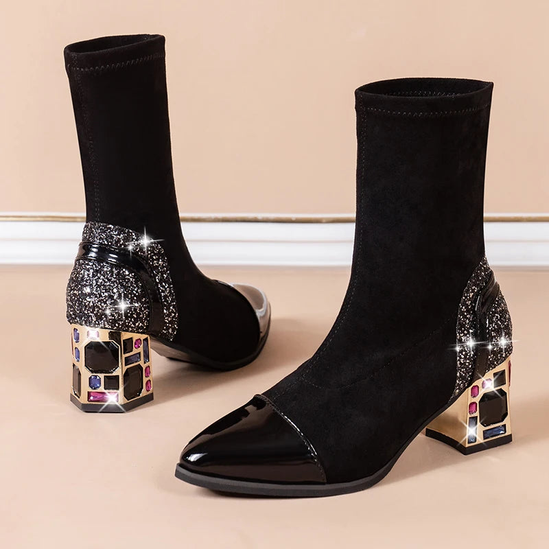 Gemline Sock Ankle Boots
