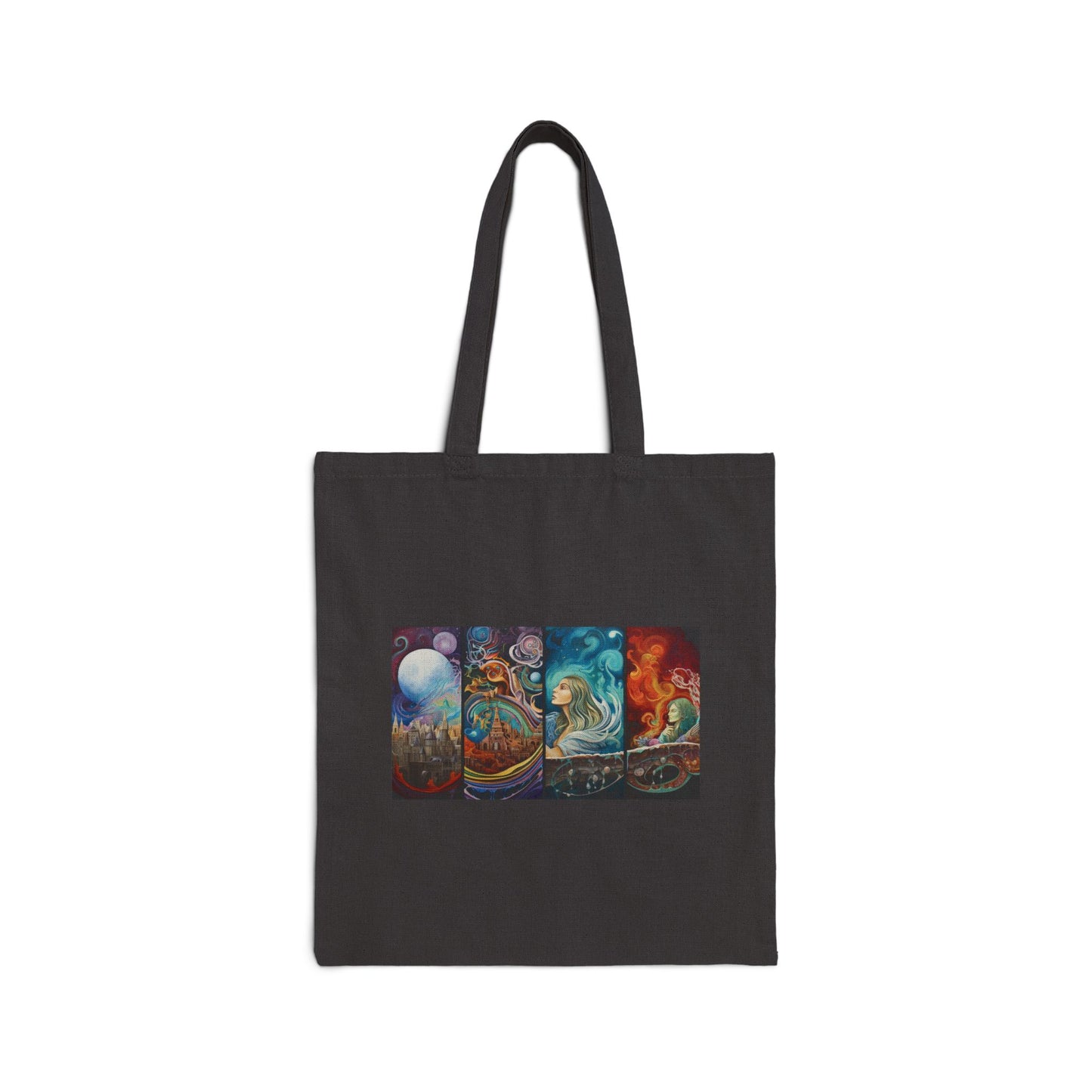 Neptune's Embrace Cotton Canvas Tote Bag