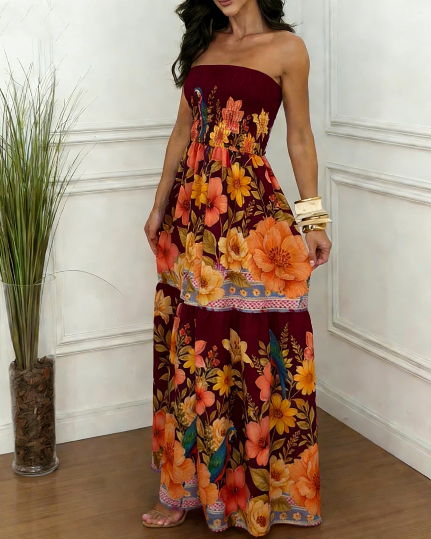 Sienna Flow Midi Dress