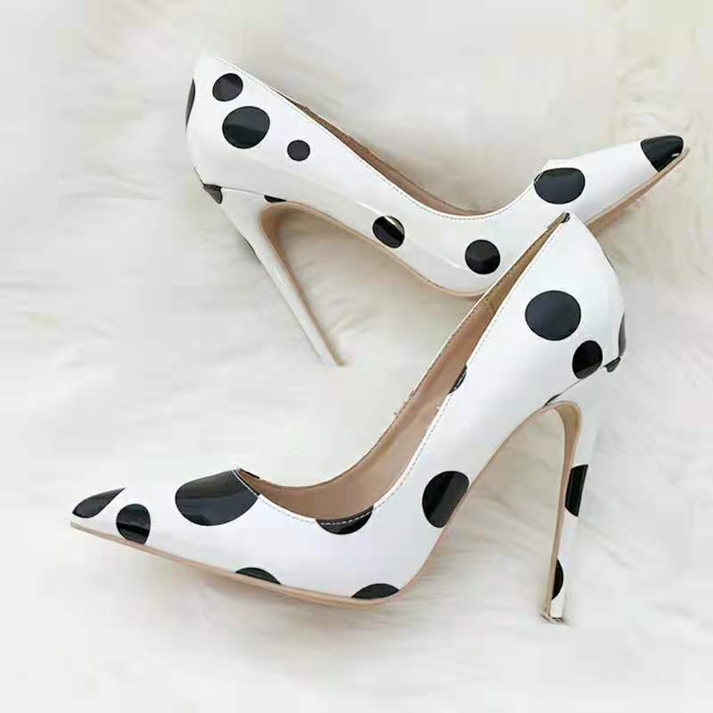 Pinpoint Pattern Heels