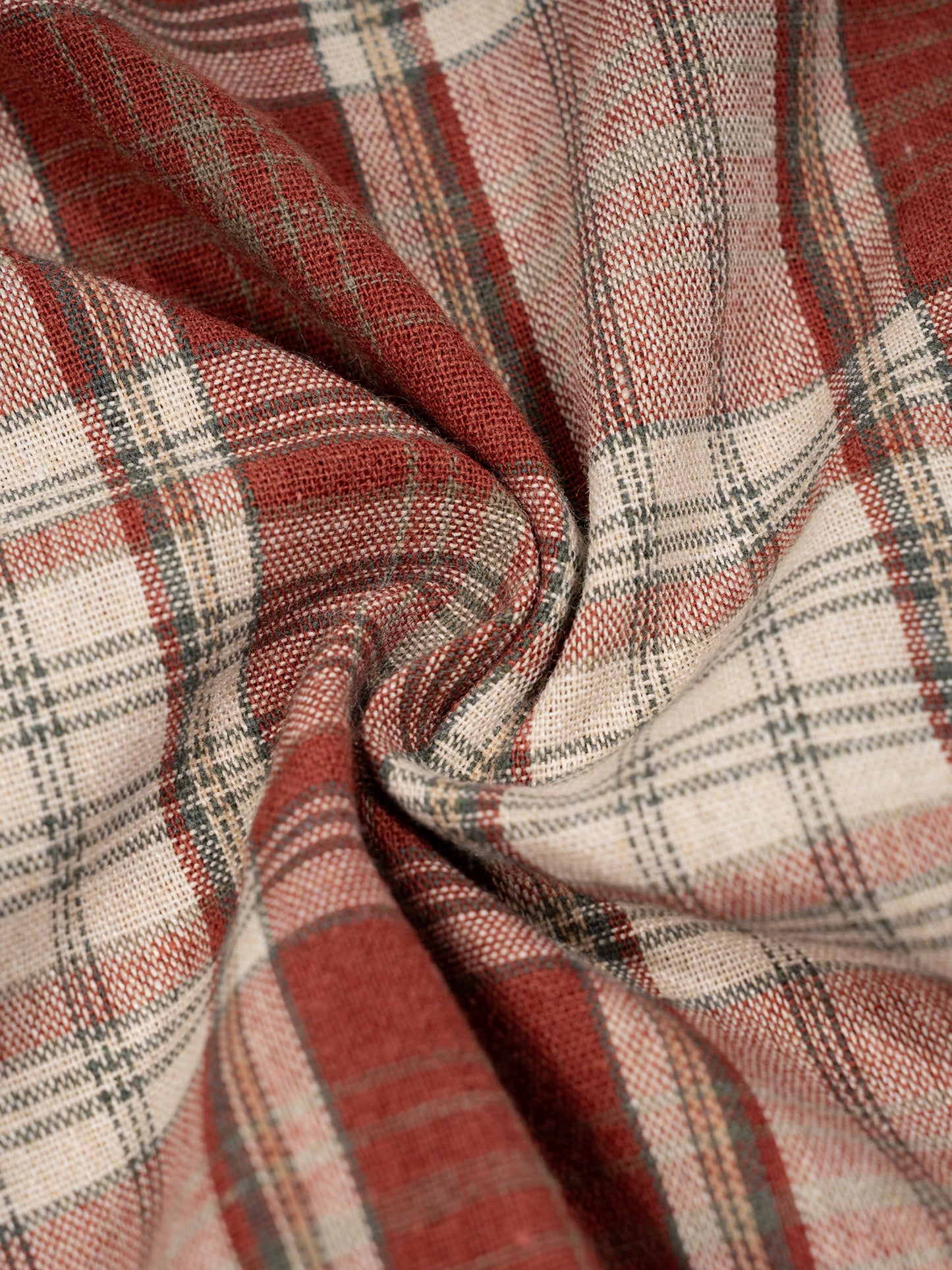 No 180 Rust Signal Plaid Shirt