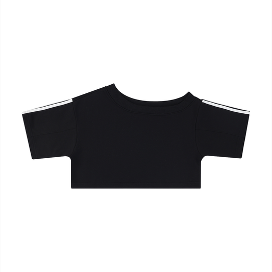 No 180 Sidewave Crop Tee