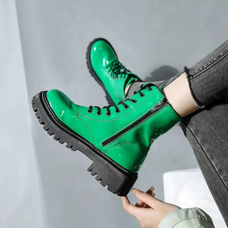 Riot Platform Combat Boots