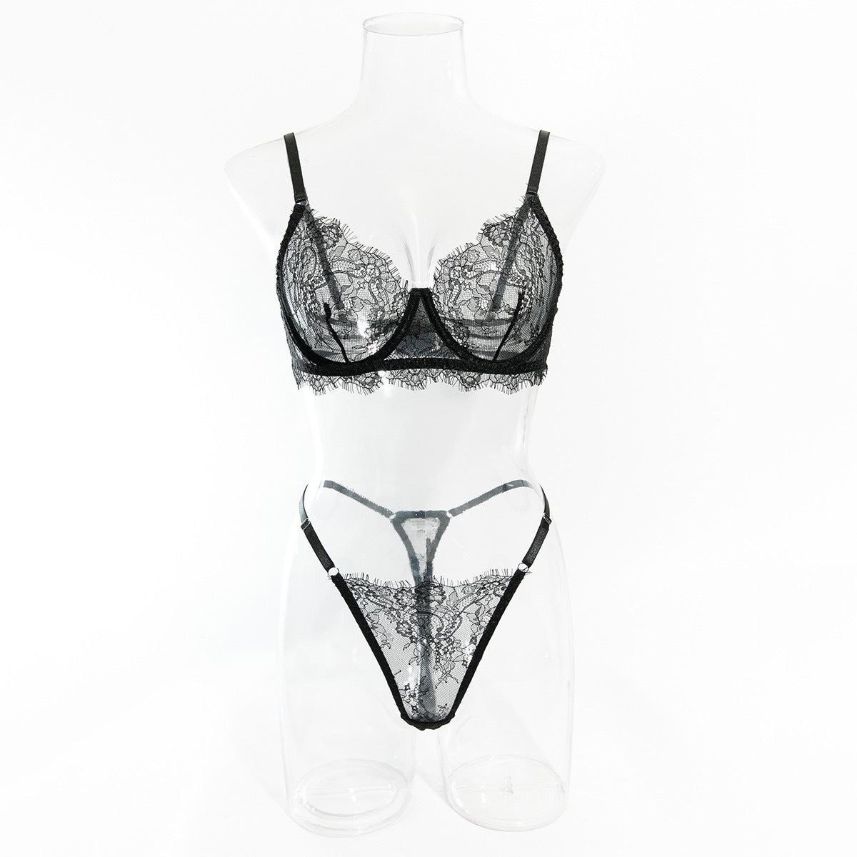 Lightweight Lace Bra & Panty Set
