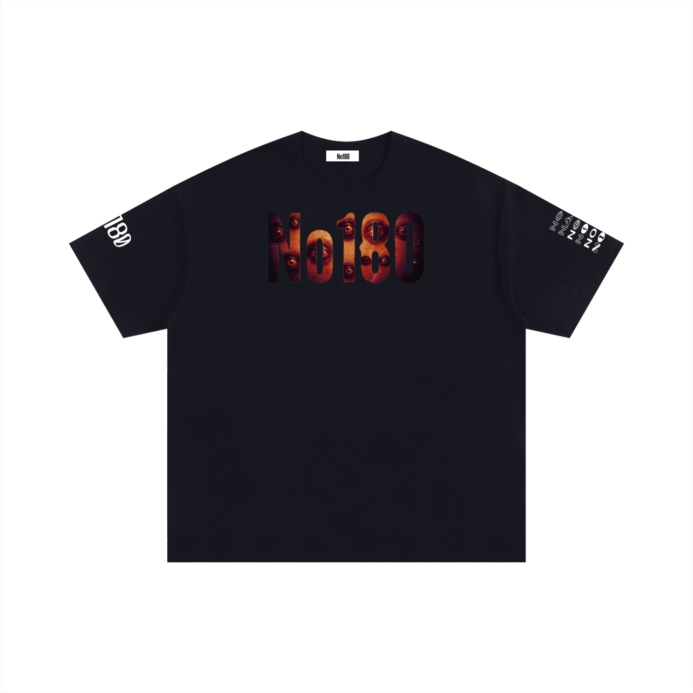 No 180  They Are Watching Oversized Tee