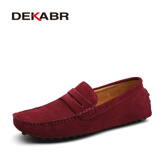 Glide Leather Driving Loafers