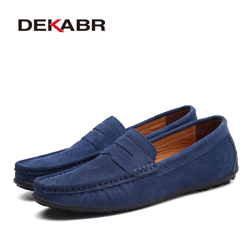 Glide Leather Driving Loafers