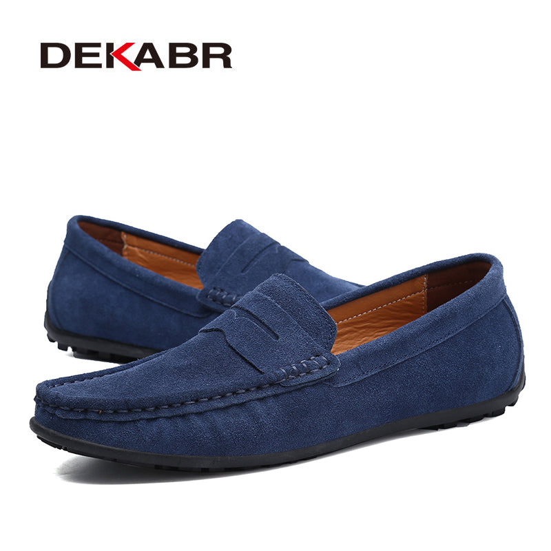 Glide Leather Driving Loafers