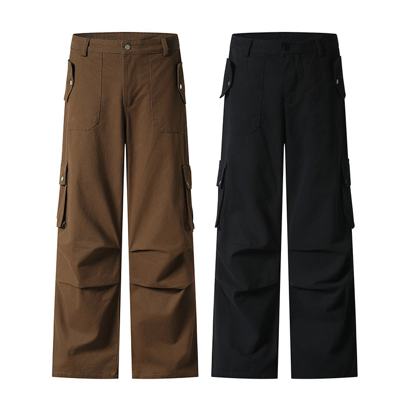 Longform Multi-Pocket Cargo Pants