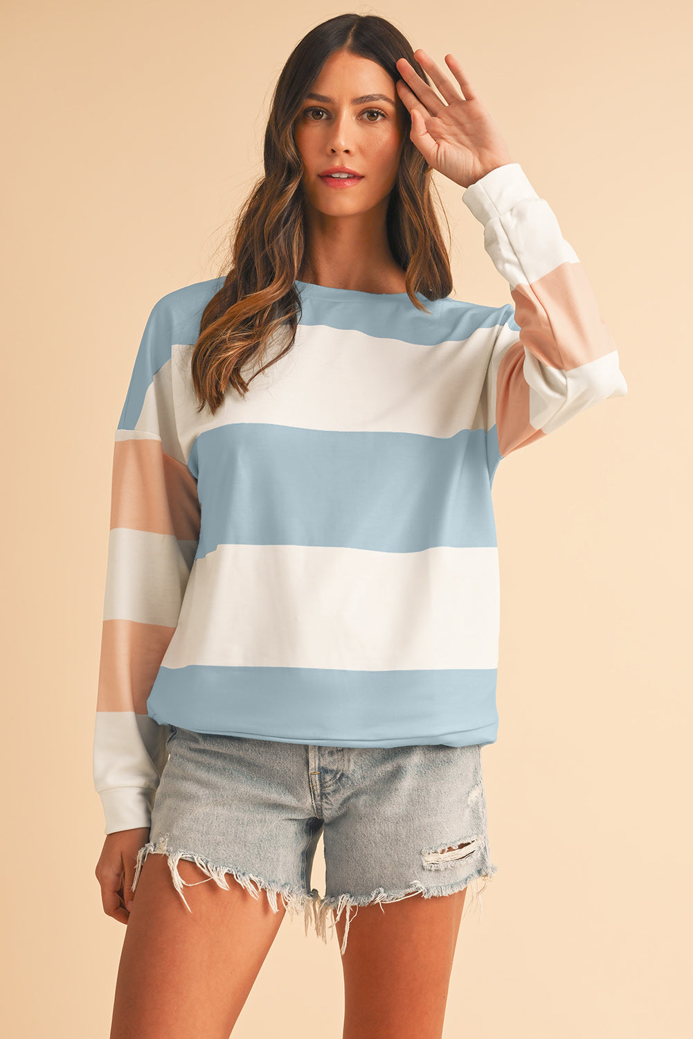 No 180 Rose Red Drop Sleeve Top