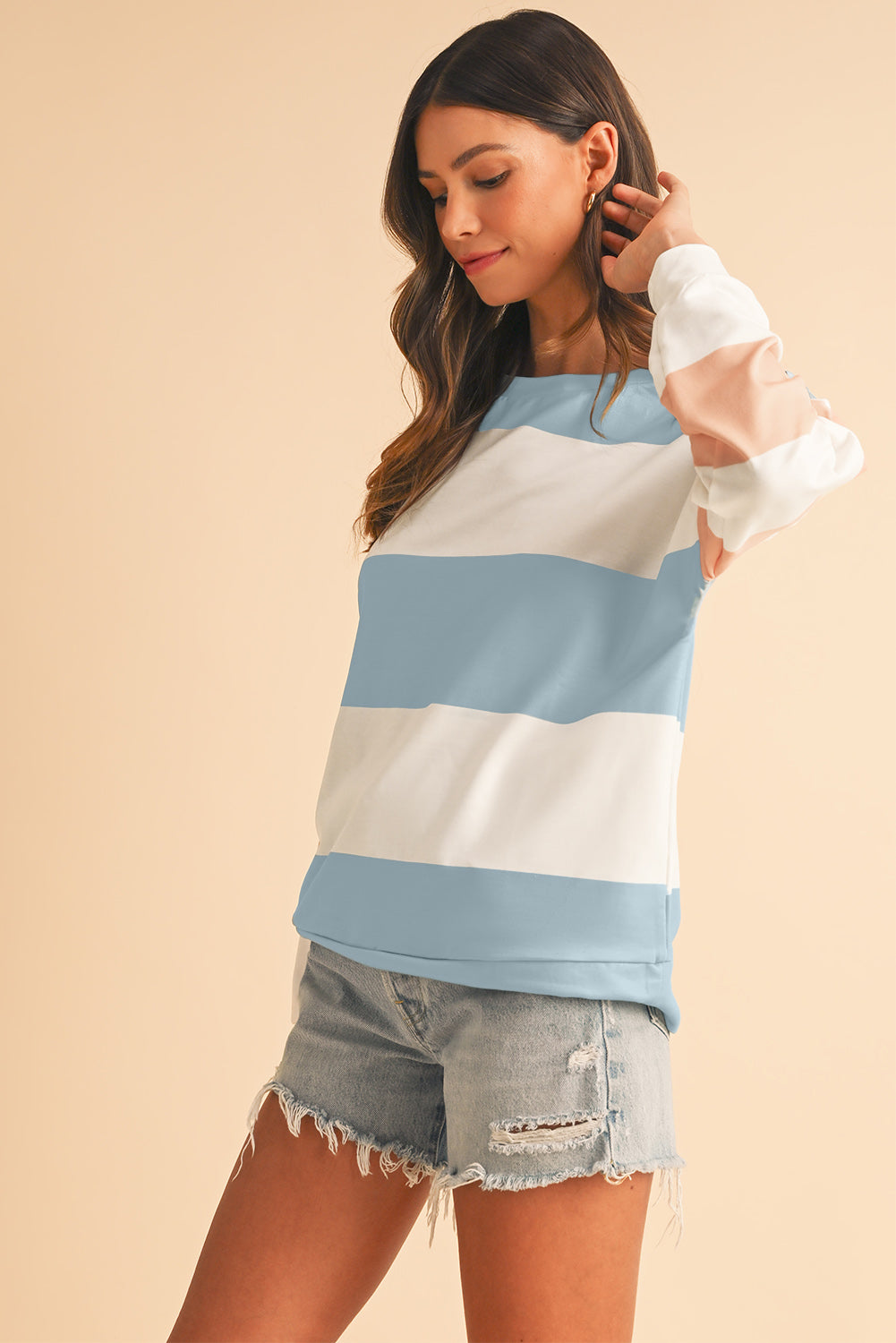 No 180 Rose Red Drop Sleeve Top