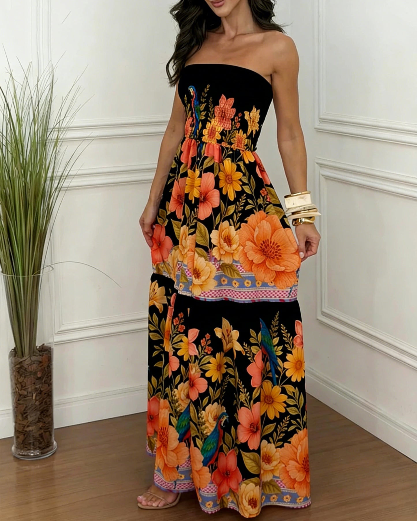 Sienna Flow Midi Dress