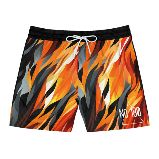 Hot Terrain Mid-Length Swim Shorts