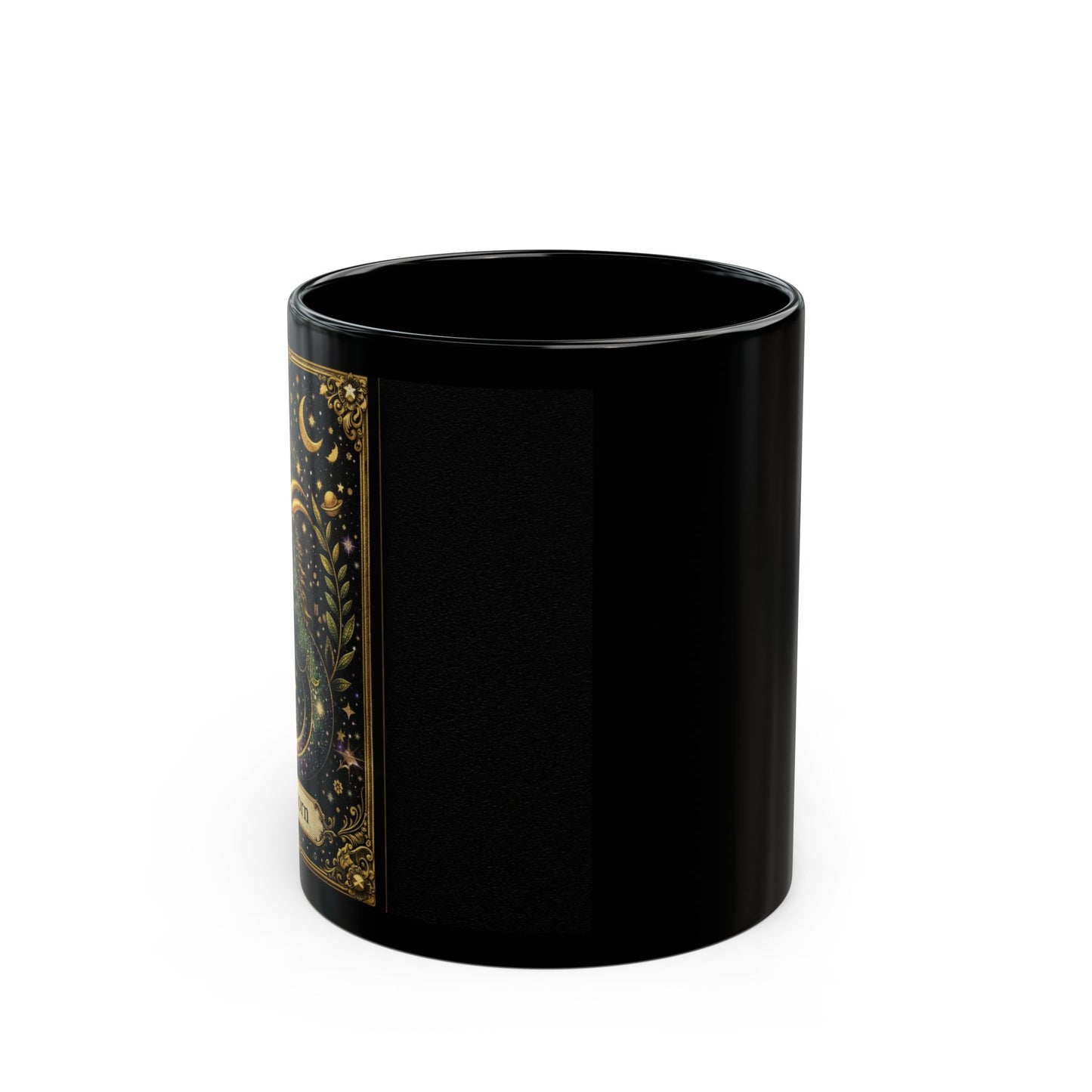 Capricorn Mug | Black Ceramic Coffee Mug