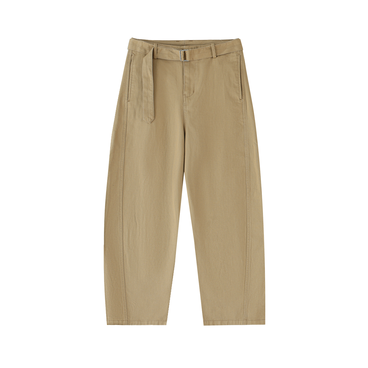 No 180 Foundation Belted Barrel Chinos