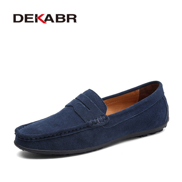 Glide Leather Driving Loafers