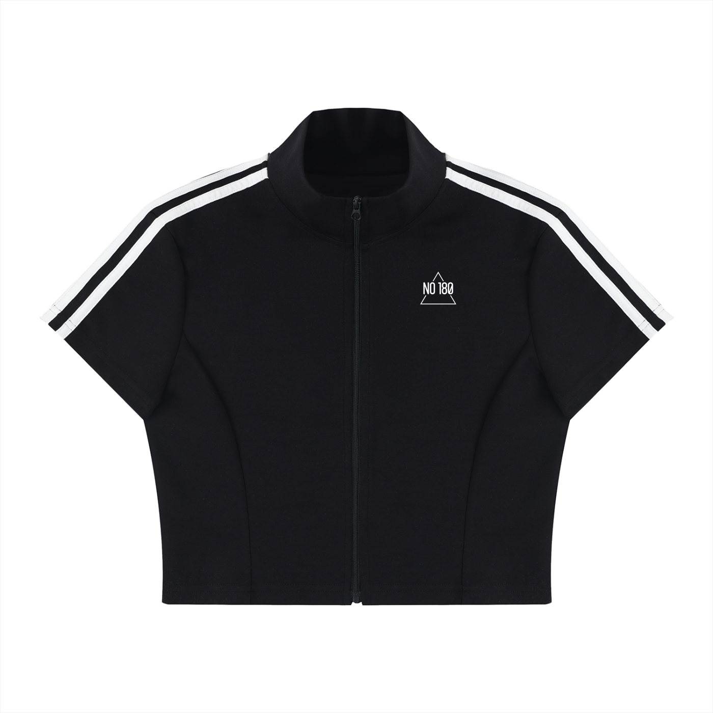 No 180 Velocity Zip Crop