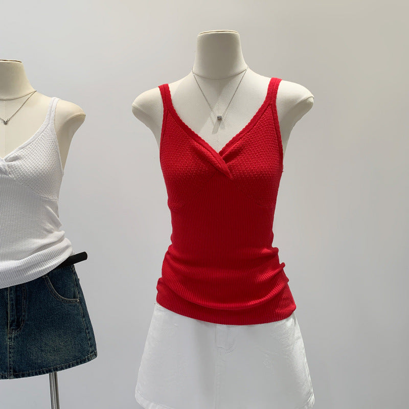 Contour V Crop Top