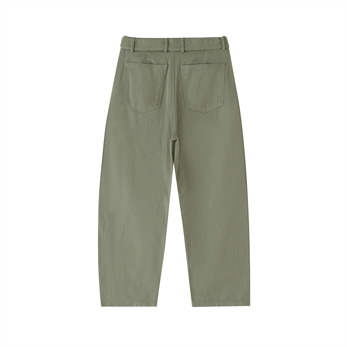 No 180 Foundation Belted Barrel Chinos
