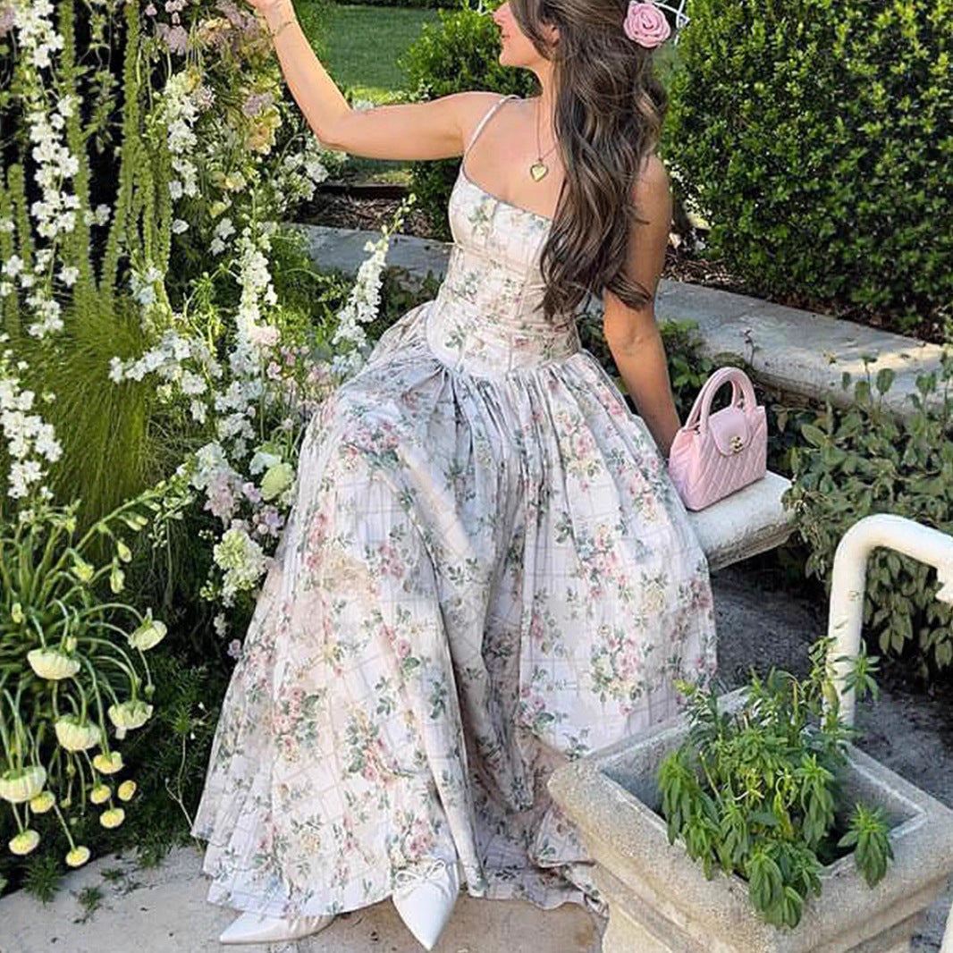 Isla Bloom Strapless Maxi Dress