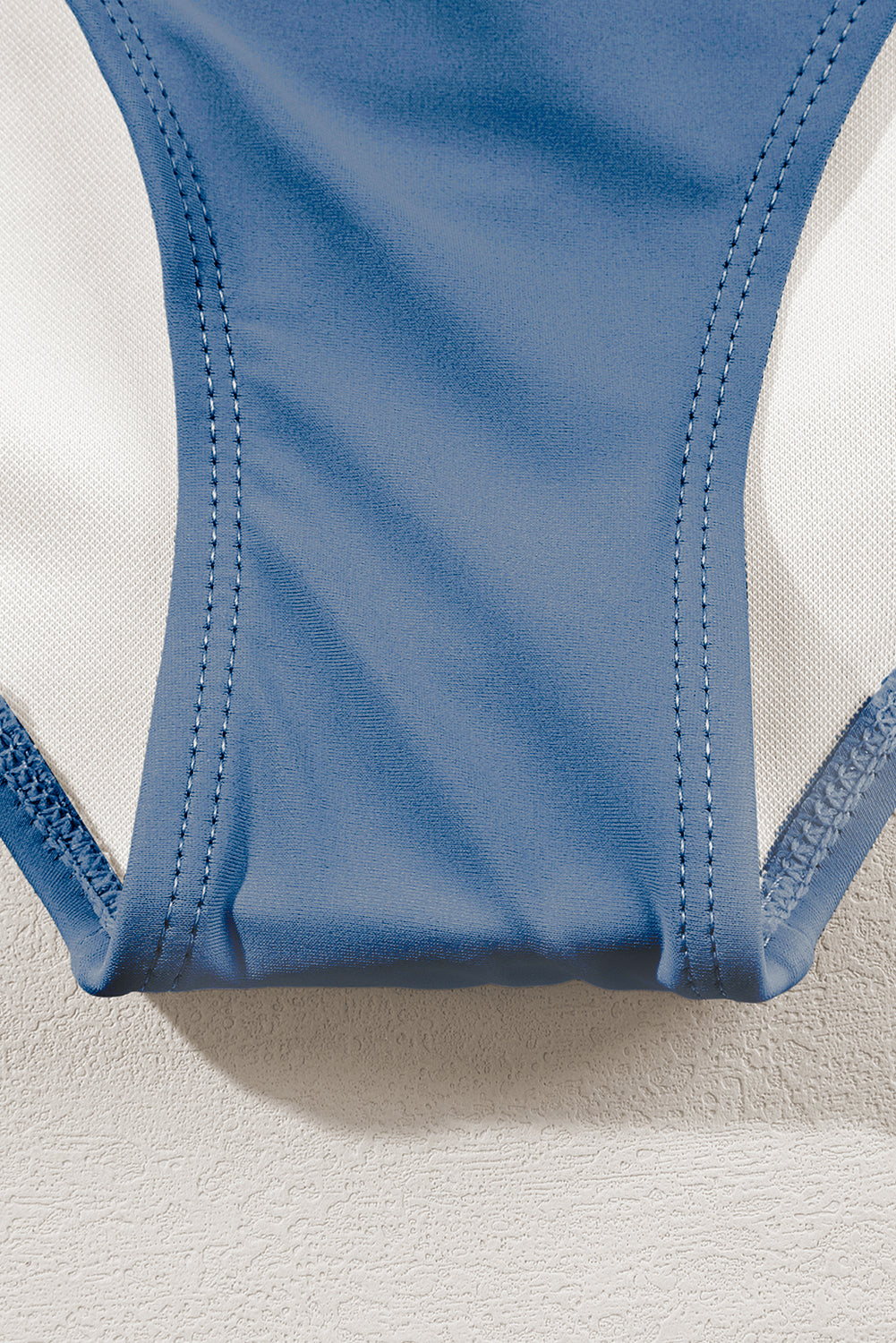 No 180 Dusk Blue High Waist Bikini Swimsuit