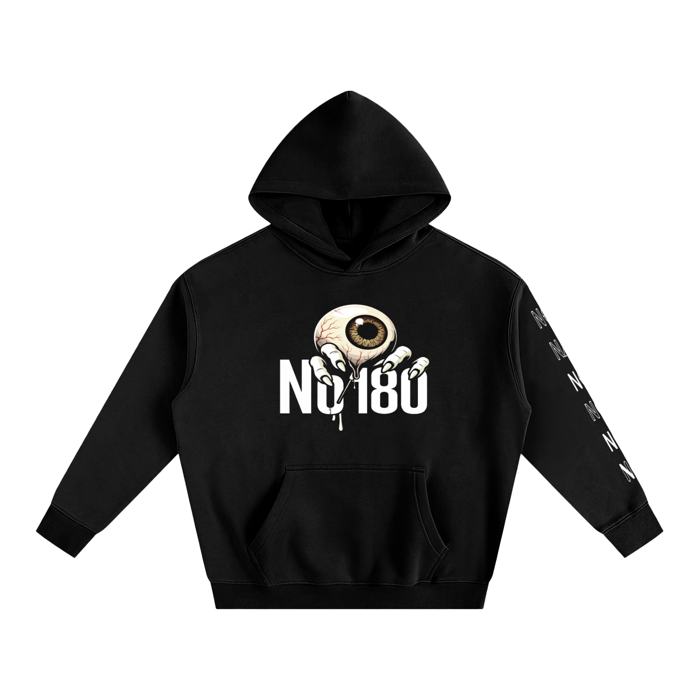 No 180 Watchful Ward Oversize hoodie