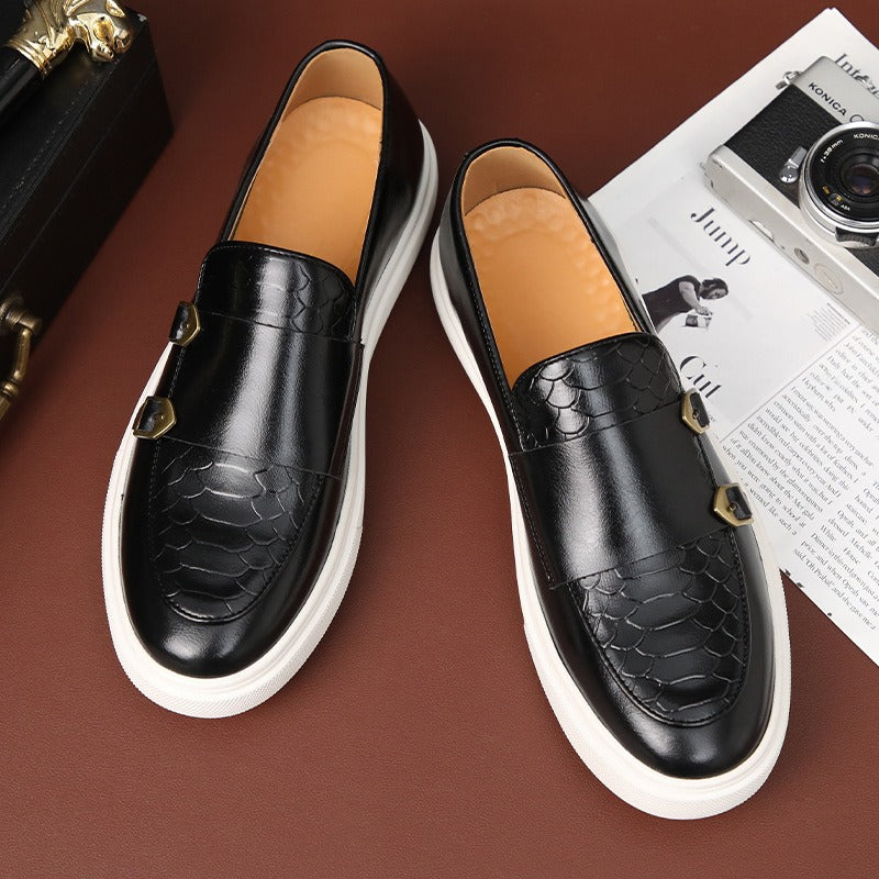 Circuit Casual Leather Shoes