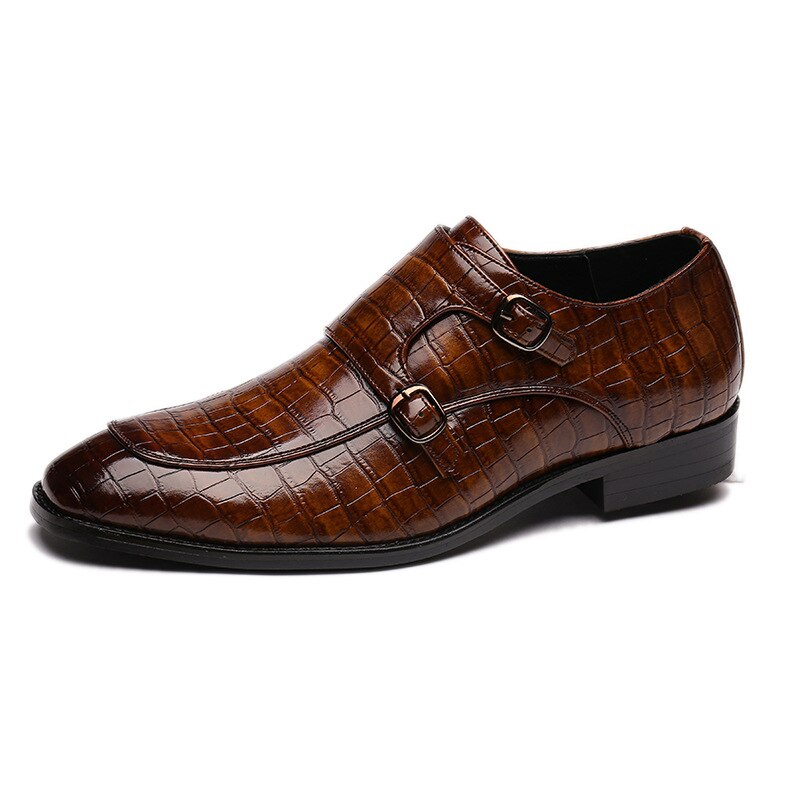 Crestline Embossed Dress Shoes