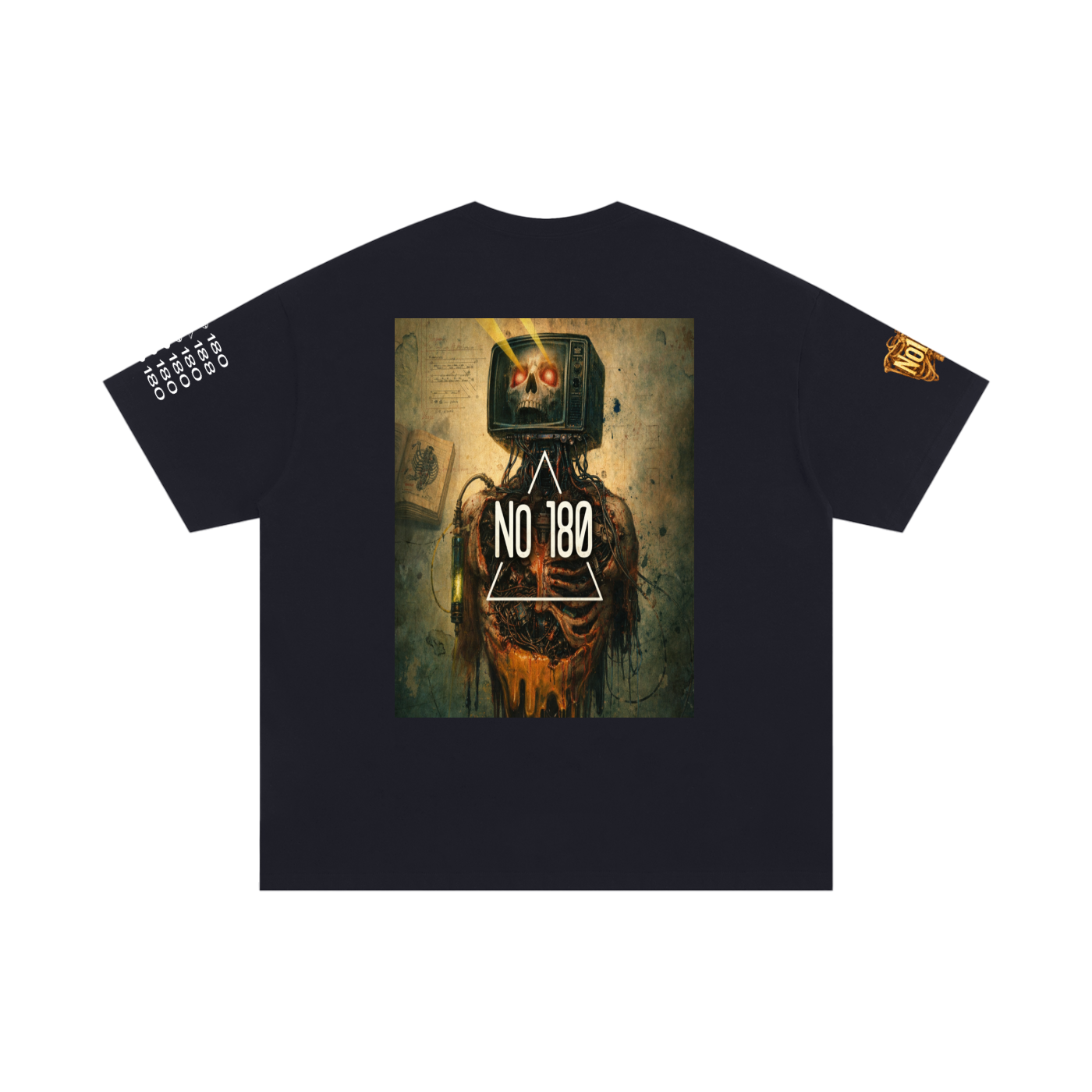 No 180 Mechanical Soul Oversized Tee