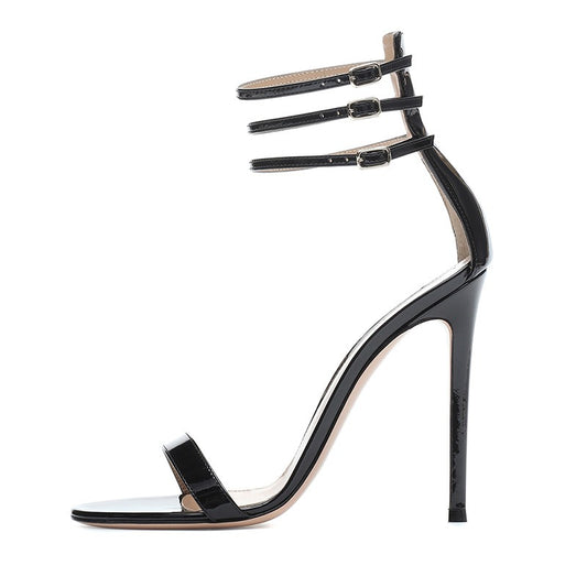 Cagework Buckle Heels