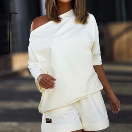 Drift One-Shoulder Lounge Set