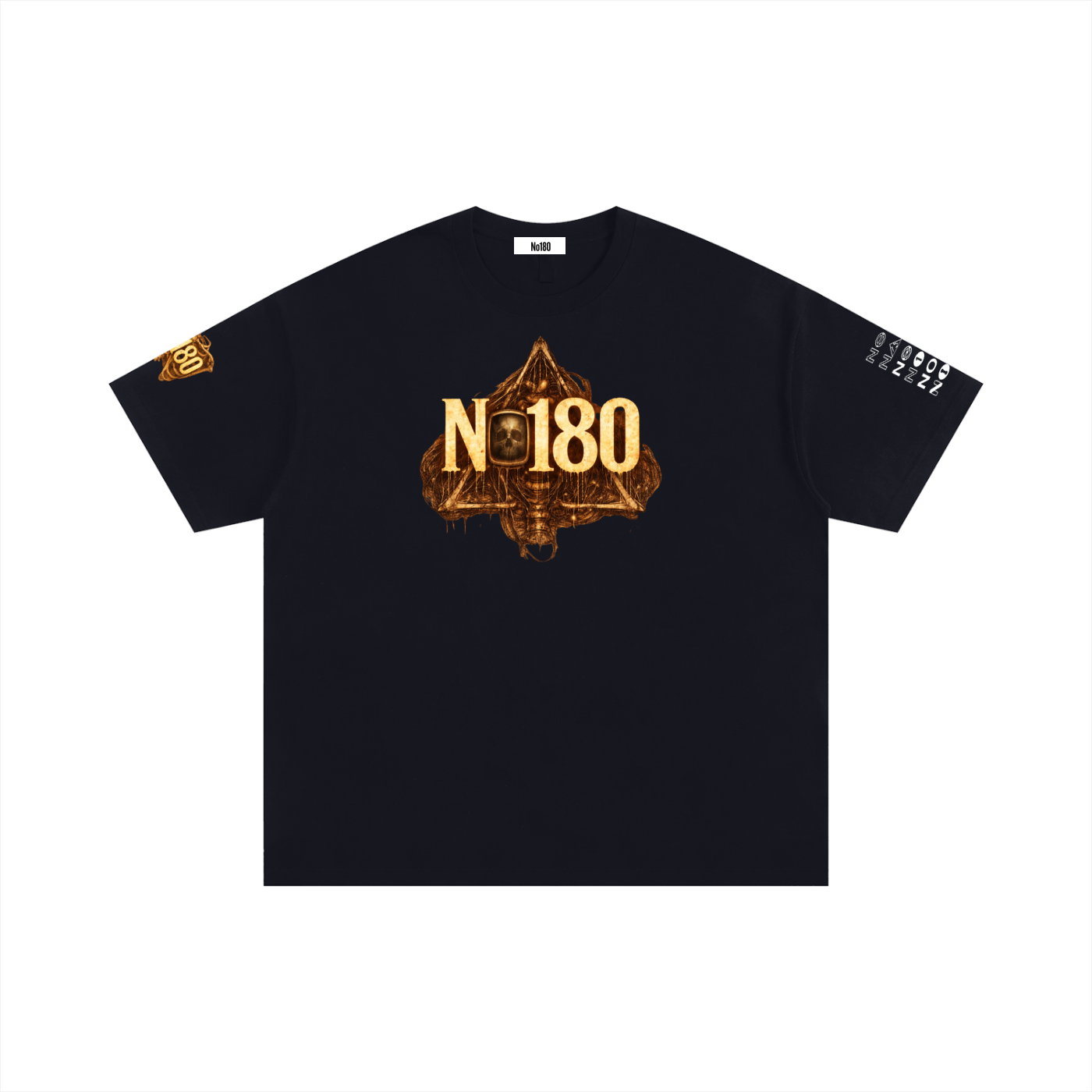 No 180 Mechanical Soul Oversized Tee