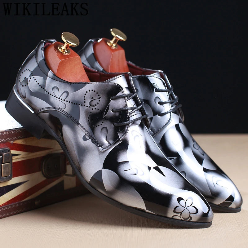 Regent Floral Oxford Shoes