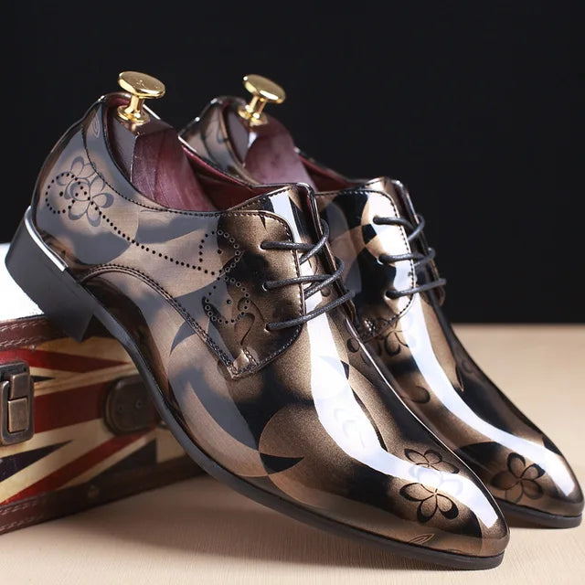 Regent Floral Oxford Shoes