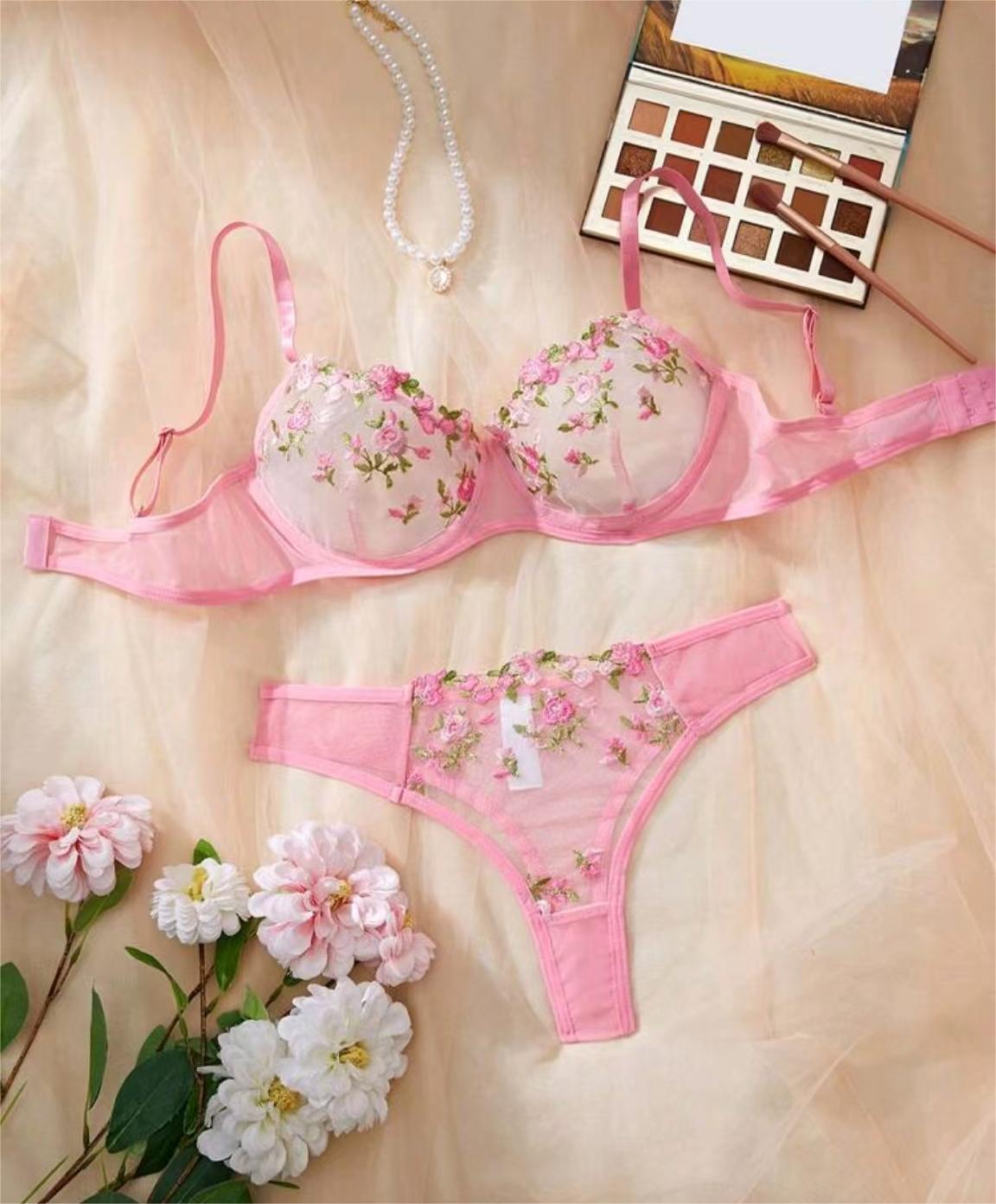 Bloom Mesh Two-Piece Set