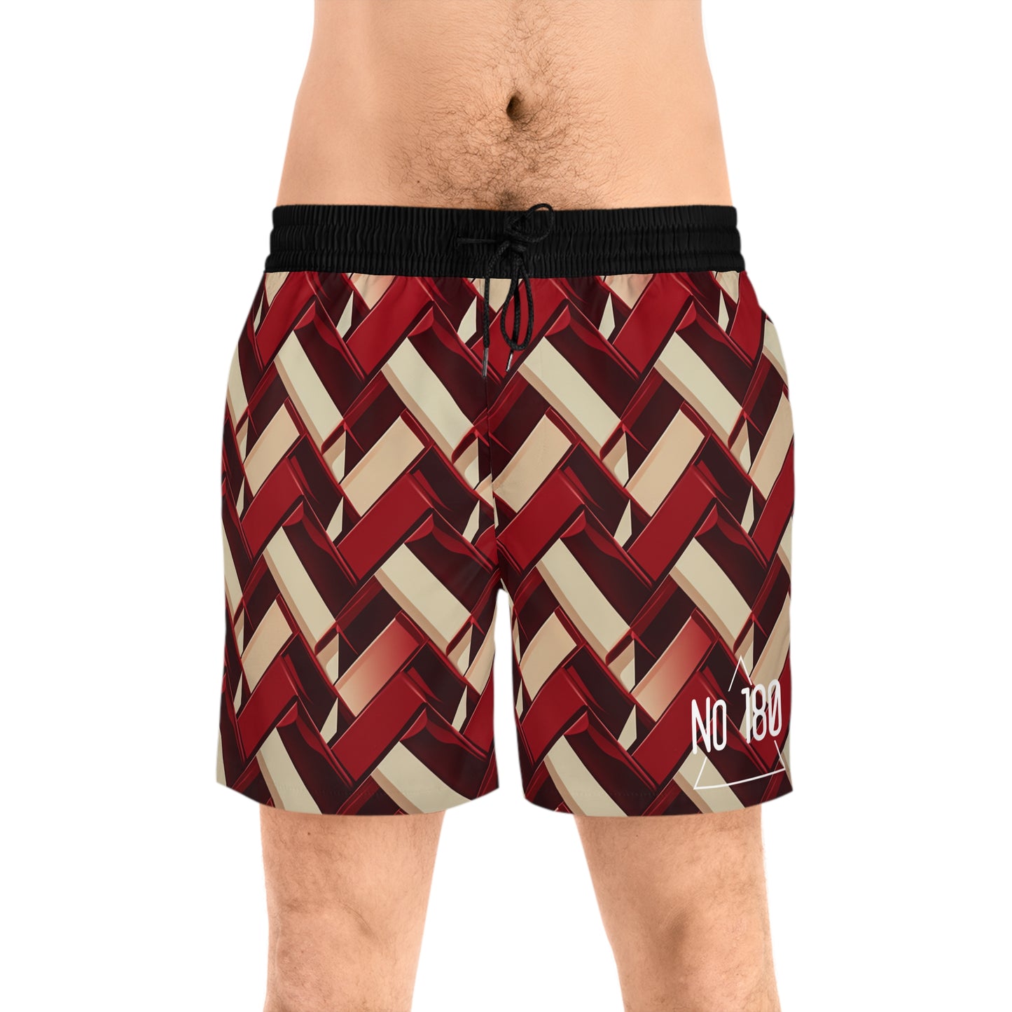 Velvet Geometry Swim Shorts