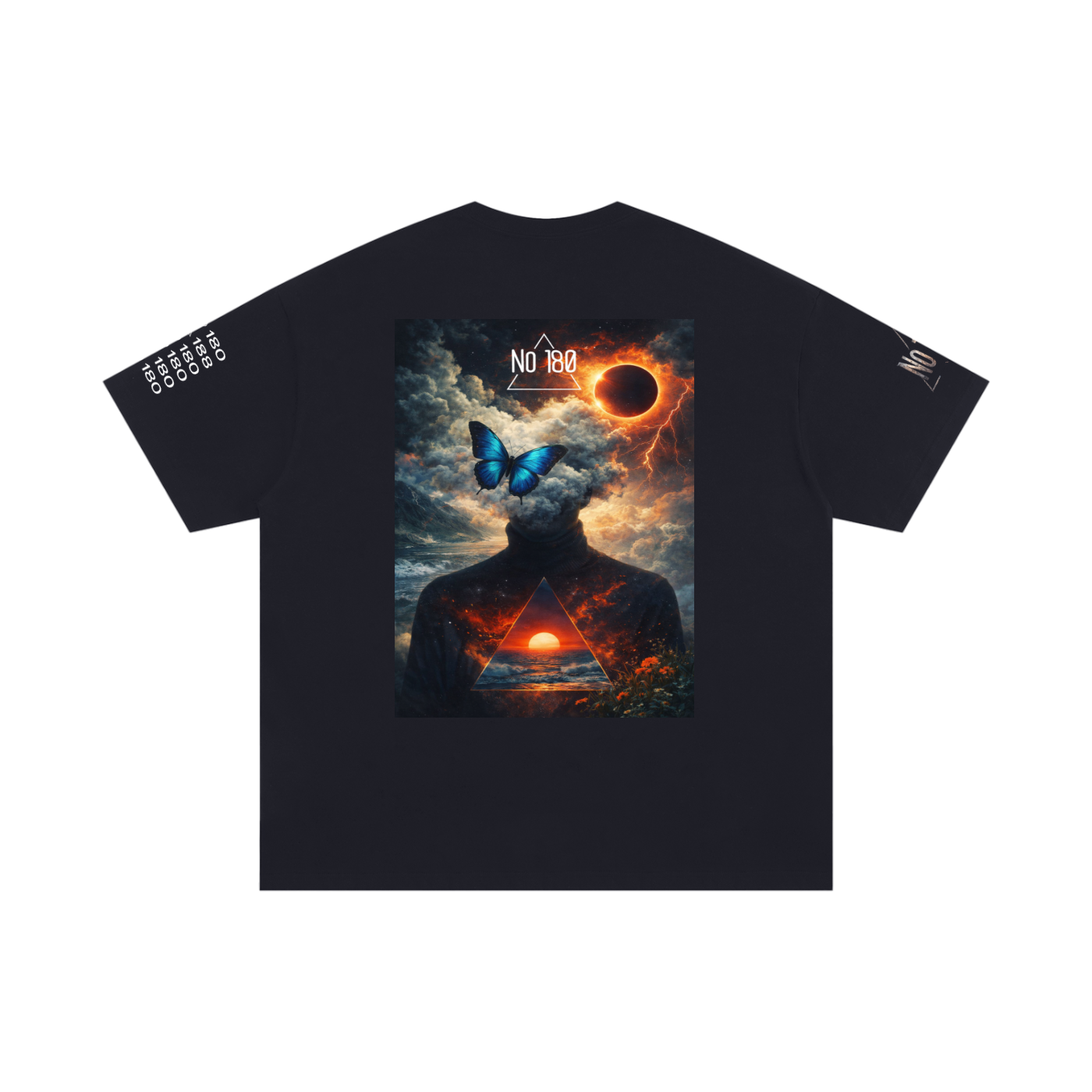 No 180 Eclipse Metamorphosis Oversized Tee
