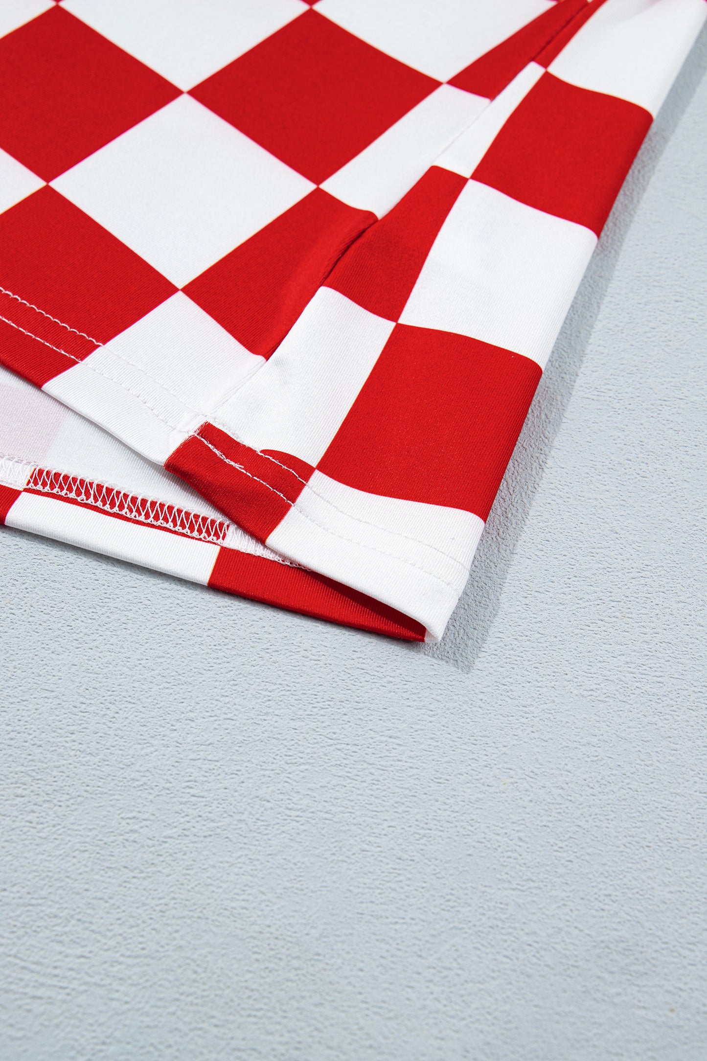 No 180 Checkerboard Tank Top