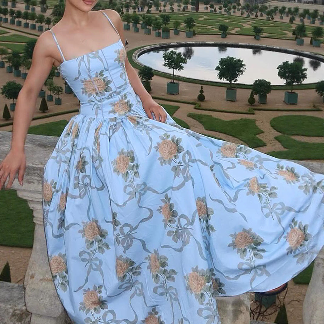 Isla Bloom Strapless Maxi Dress