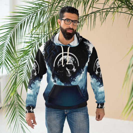 Men's Hoodie - Skull of the Cosmos
